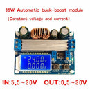 4A Buck-Boost Converter Module Adjustable Buck Boost Board With Lcd Display