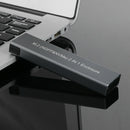 M.2 NVME PCIE SATA M/B Key SSD USB Type C Enclosure (USB-C To USB-A Cable)