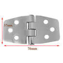 4Pcs Stainless Steel Boat Marine Door Cabinet Hinge Strap Easy to install
