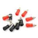10X Red + Black Binding Post for 4mm Banana Plug Power Supply Terminal BX