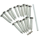 1 Pair Cafe Saloon Door Swing Self Closing Double Action Spring Hinge Silve B6U6