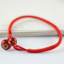 Lucky Bracelets Bead Red String Ceramic Woven Bracelets Charm Handmade Jewelry F