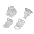 White 2638 Roller Blind Shade Clutch Bracket Parts Kits, For 38mm Dia. Aluminum