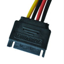 6in SATA Power Y Splitter Cable Adapter - M/F (Power Cable)
