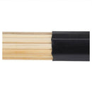 1 Pair 40CM Jazz Drum Brushes Sticks Made of Bamboo(Black) O7I5