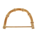 12.5cm Bamboo Handbag Handle Holder Replacement for DIY Bag Purse Handbag Making
