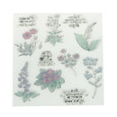 Transparent Clear Silicone Stamp flower Pattern for DIY Scrapbook Card Making OZ