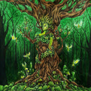 DIY Full Round Diamond Painting Tree Fairy Wall Picture Craft (X127 Green)
