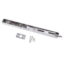 10'' Door Guard Stainless Steel Bolt Action Lever Flush Latch Slide Latch