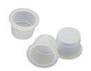 100x 8mm Medium DispoSPble  Pigment FCupplier Tattoo Ink Cups Caps Pot ES
