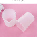 6Pcs Silicone Measuring Cups For 100Ml 10Ml, Diy Glue Tools Cup Making Hand H5N6