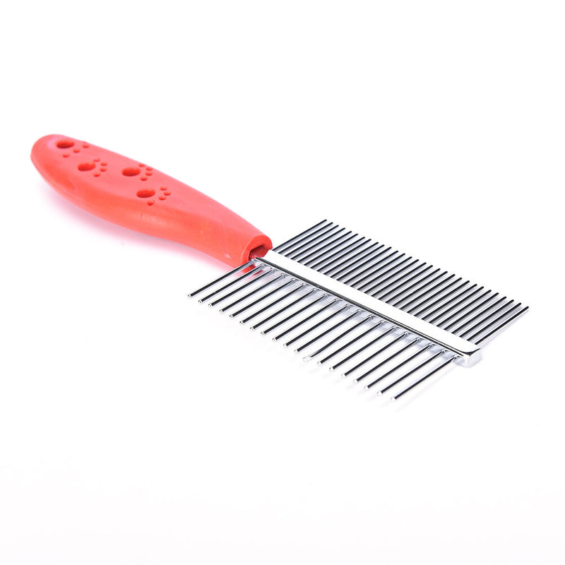 Grooming Pet Hair Grooming Two-sized Dense Comb Tooth Slicker Brush For Dogs  Kw