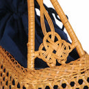Rattan Weaving Basket Garden Picnic Shopping Basket Handbag Storage Bag Boh