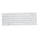 US English Layout Keyboard w/ White Frame for Toshiba Satellite C55-A Laptop