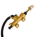 Motorcycle Rear Brake Master Cylinder with Reservoir for 50cc 70cc 90cc 110cc