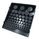 2 Pcs Drill Drill Bit Storage Case Holder Milling Cutter Storage Box,Black