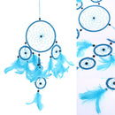 Five-rings Blue Dream Catcher Wall Hanging Home Car Decor Craft