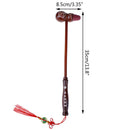 1Pc Wooden Massage Hammer Stress Relax Massage Device Knocking Hammer Stick Too@