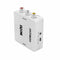 HDMI to RCA Adapter Box Composite AV CVBS Video ConverterHD 1080p White New
