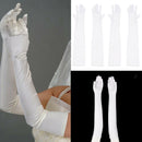 2 Set Womens Evening Finger Gloves Party 1920s Opera Long Gloves Sunscreen
