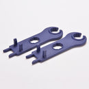 1Pair MC4 PV DIY PV Solar Panel Connector Spanner Blue Wrench Disconnect Tool JR