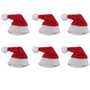 Christmas Santa Claus Hat Merry Christmas Cap for Lollipop Decoration