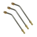 3PCS 1/4inch METAL WATER JET POWER WASHER PRESSURE NOZZLE LANCE FOR WATER SPRAYE