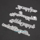 4pcs Metal Cutting Dies Stencil DIY Scrapbook Embossing Album Paper Cards Decor
