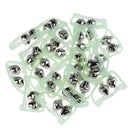 20pcs Fluorescent Fishing Rod Tip Clip Twin Bell Fish Bite Alarm Alert