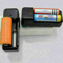4.2V Universal Dual Battery Charger For 18650 16340 Rechargeable 26650 EU R P8W3