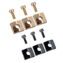 6 Pcs Electric Guitar Tremolo Bridge Nut Clamp&Screws for  Parts