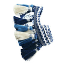 1 Yard Sewing Tassel Fringe Trim Stage Costume Clothing Accessories Blue