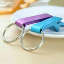 5Pc  Bottle Opener Key Ring Chain Keyring Keychain Metal Beer Bar Supply V4 U7U5