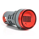 Universal AD16-22DSV RED LED Pilot Indicator Light 22mm Digital voltmeter head