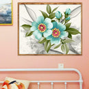 5D DIY Full Drill Diamond Painting Cross Stitch Embroidery Kit (Flower02)