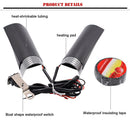 CS-054B1 12V Motorcycle Handlebar Electric Heated Grip Pad Kit Hand Warmer