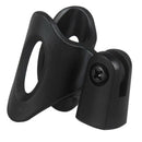 Universal Handheld Microphone Clip Stand Rack for 26-30mm Dia Mic, Black