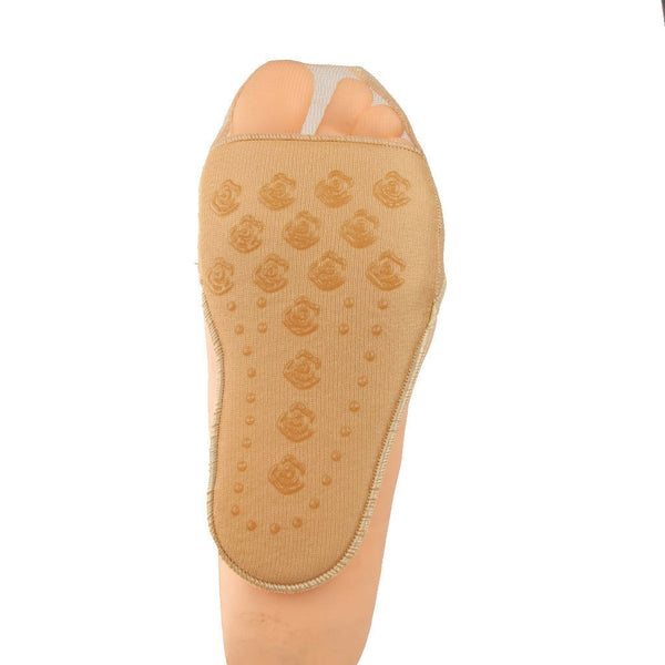 New Women's Lace Fore Foot Cushion Half Soles Foot Pain Relief Pads - Nude