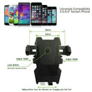 Suction Cup Retractable Car Phone Holder Interior Space Saving Universal Bracket