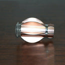 Curtain Rod Roman Rod Decoration Head Rod Plug Aluminum Alloy Flower Head D D3F7