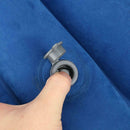 Portable Folding Inflatable Pillows Body Back Support Travel Cushion (Blue)