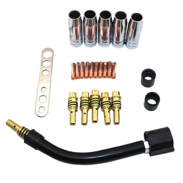 24 Units 15AK Accessories Parts Kit For Binzel MIG Welding Machine