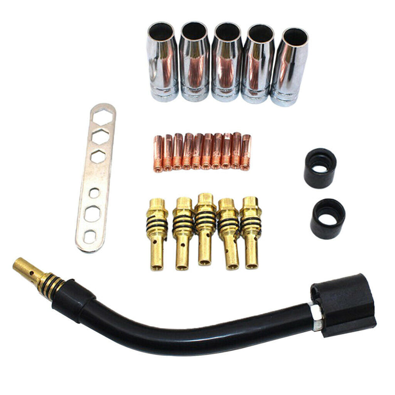 24 Units 15AK Accessories Parts Kit For Binzel MIG Welding Machine