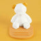 White Bear Support Cell Phone Stand Holder Geometric Desktop Tablet Bracket s