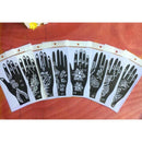 Henna Template Tattoo (16 Photos) Self-Adhesive Beautiful Body Art Template X3V7