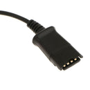 Useful Headset Cable RJ9 Jack to Plantronics Adapter Convertor PC Telephone