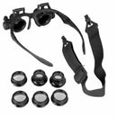 20X LED Surgical Loupes Medical Binocular Glasses Dental Magnifier 6Lens adw