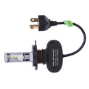 2pcs H4 50W Car LED Headlamp Vehicle Driving Headlight Front Fog Light Bulb