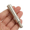 6.35mm female Plug 1/4" mono audio cable connectors metal adapter adapto NMsp