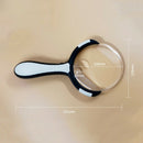 Magnifier,Handheld Magnifier with 10 Led Lights,Dimmable Magnifying Glass f E2N3